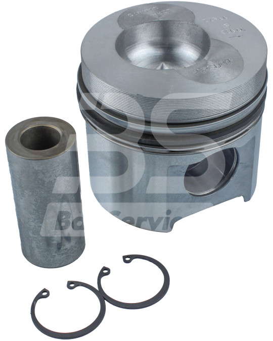 Piston+pin+inele 100mm (STD) pentru motor Deutz F2L511 KOLBENSCHMIDT foto