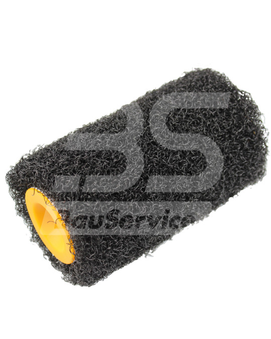 Paint roller for puttying and applying topcoat 40x120 mm under handle 6 mm Antares photo