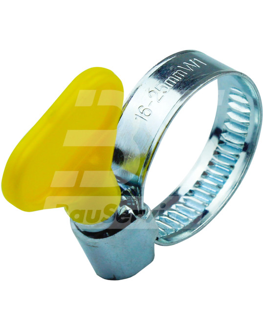 Braçadeira borboleta para mangueira 16-25 mm foto