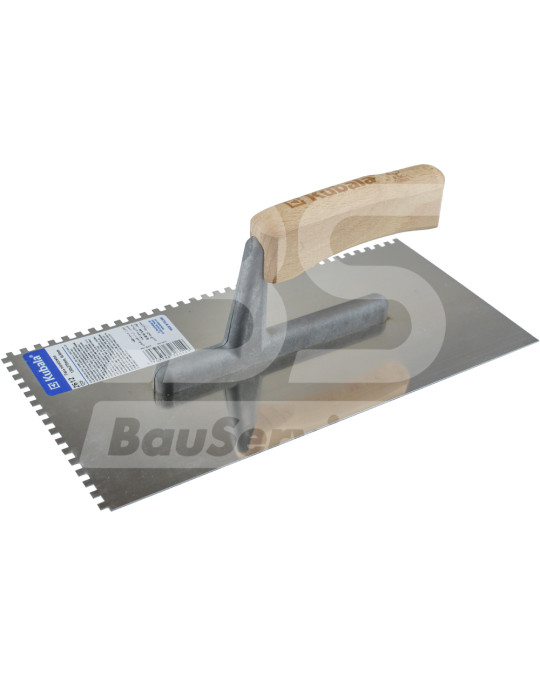 Тертка нержавіюча сталь 130х270 мм зуб 4х4 мм Eco Line Kubala фото