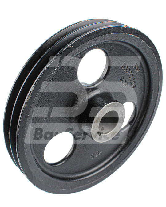 Polia de eixo 2 estriadas Putzmeister P13 Original foto