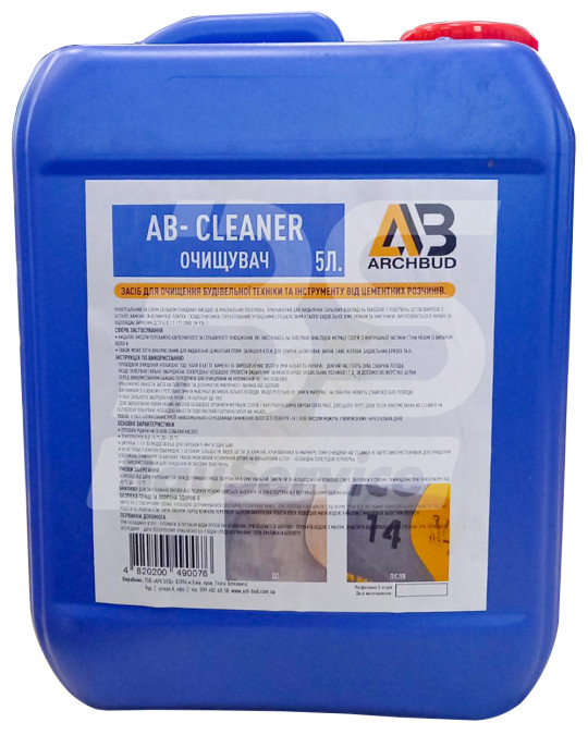 Засіб для очищення цементних розчинів ArchBud 5 л фото