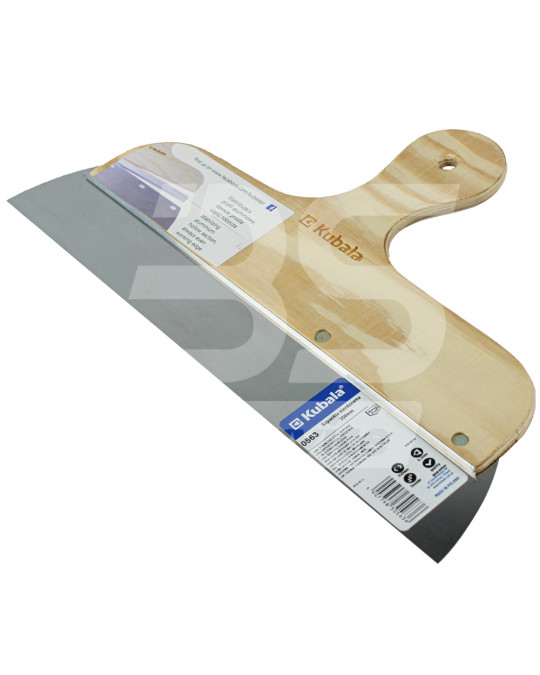 Spatula 350 mm maner placaj din otel inoxidabil foto