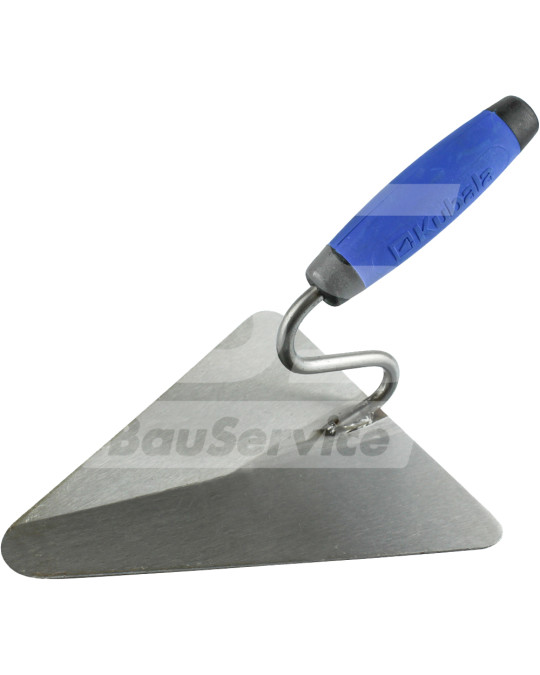 Cazzuola (triangolare) manico in acciaio inossidabile 220x215 mm G-5 Kubala foto