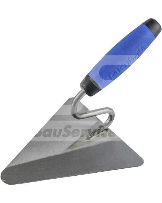 Simító (háromszög alakú) 160x140 mm-es rozsdamentes acél nyél G-6 Kubala fotó