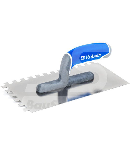 Терка нержавеющая сталь 130х270 мм зуб 10х10 мм Master Line XL Kubala фото