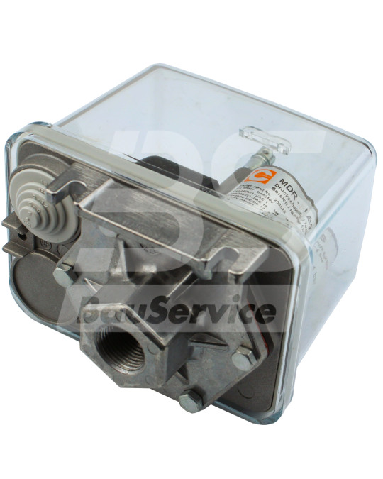 Relé de medidor de pressão da água MDR-F 0,22-4 bar 400V (F4 HS) (caso transparente) Putzmeister Original foto