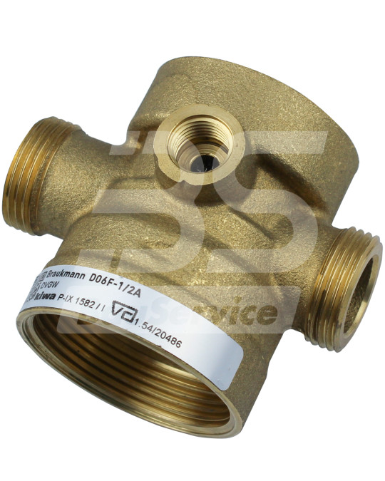 Carcaça (latão) para redutor de água PFT (plástico) foto