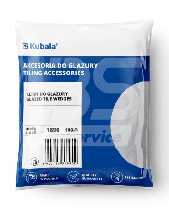 Kleine Keile für Kubala-Fliesen (Packung 100 Stück) Foto